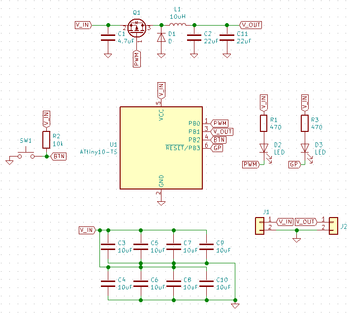 Buck Converter Schematic