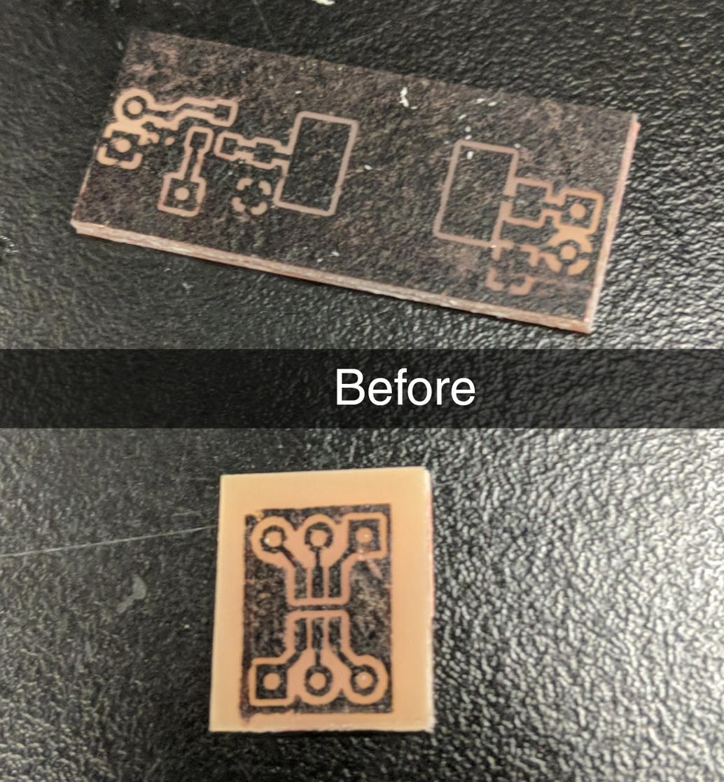 Before etch