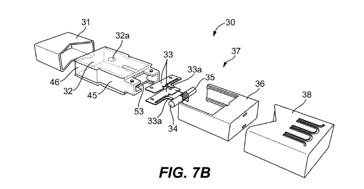 JUUL Patent Pod Exploded View
