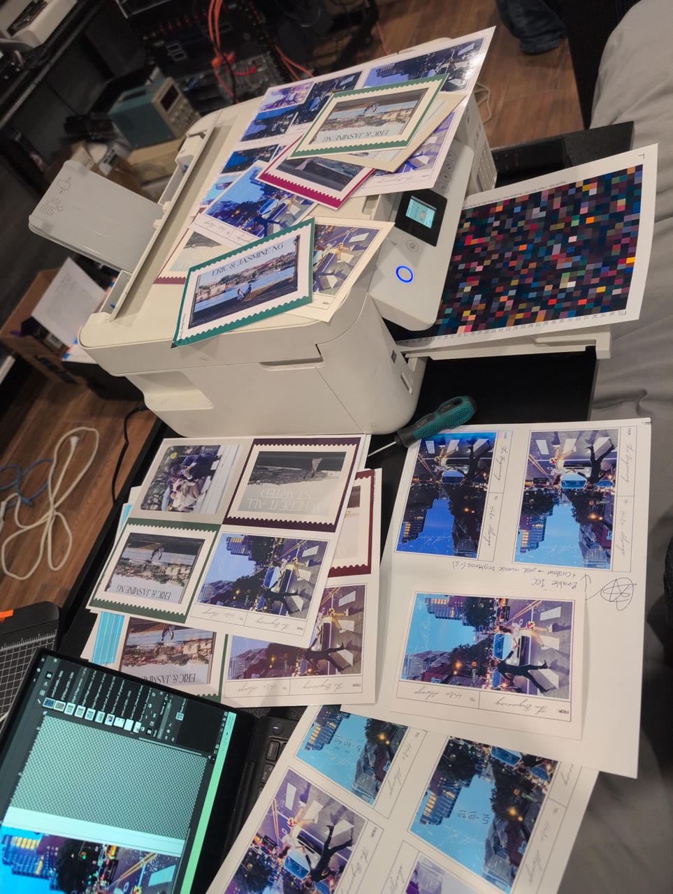 Testing color profiles