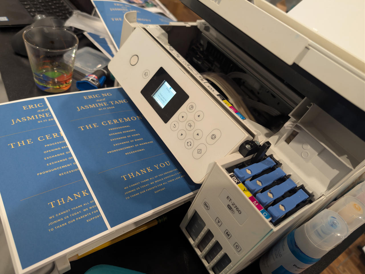 Printing the programs