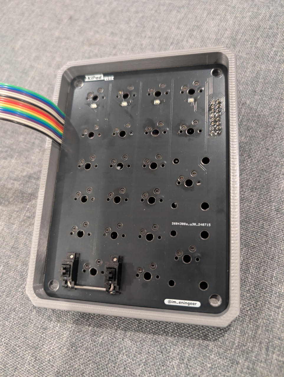 Version 2 Half-Assembled